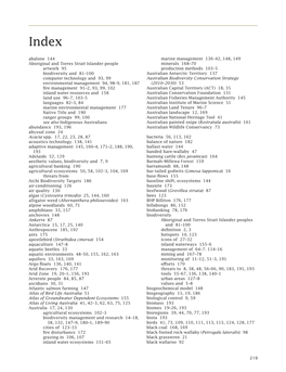 CSIRO Biodiversity