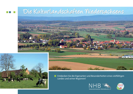 Broschüre: Die Kulturlandschaften Niedersachsens