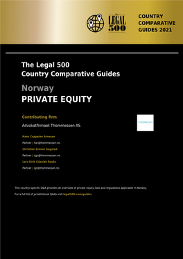 Norway PRIVATE EQUITY