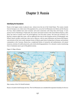 Chapter 3: Russia