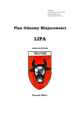 Plan Odnowy Miejscowości