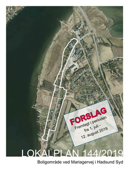 Lokalplan 144/2019