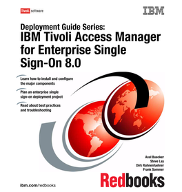 IBM Tivoli Access Manager for Enterprise Single Sign-On 8.0
