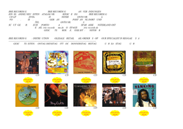 EINZELHANDEL NEUHEITEN-KATALOG NR. 168 RINSCHEWEG 26 IRIE RECORDS GMBH (CD/LP/10"&12"/7"/Dvds) D-48159 MÜNSTER KONTO NR