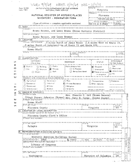 NOMINATION FORM - for NPS USE ONLY ENTRY NUMBER (Continuation Sheet) I I (Numb*, .I1 .Nl.L..) 7