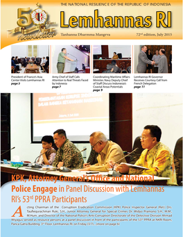 KPK, Attorney General's Office and National Police Engage in Panel