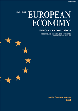 European Economy. 3/2004. Public Finances In