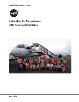 2007 Atmospheric Research Technical Highlights