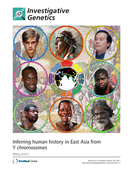 Inferring Human History in East Asia from Y Chromosomes Wang and Li