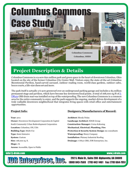 Columbus Commons Case Study