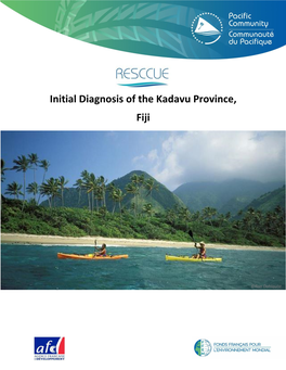 Initial Diagnosis of the Kadavu Province, Fiji