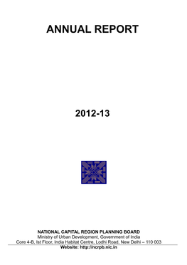 Annual Reports 2012-13