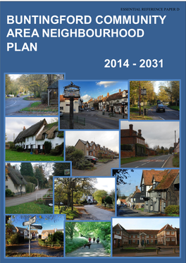 Buntingford Community Area Neighbourhood Plan
