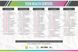 Teen Health Center Calendar Jan-May 2020.Ai