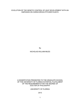 University of Florida Thesis Or Dissertation Formatting