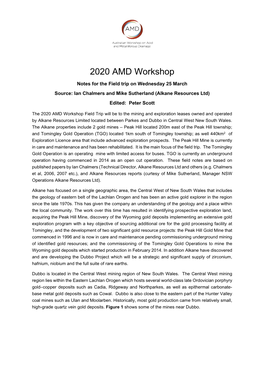 2020 AMD Workshop