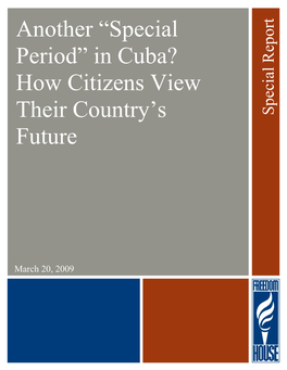 In Cuba? How Citizens View