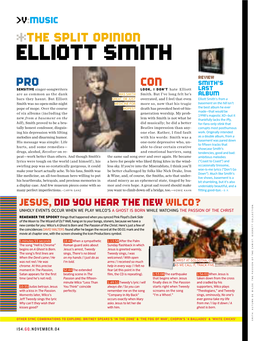 Elliott Smith’S Album Last Smith’S Review When Jesus Is Was Pared Down Basement