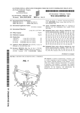 WO 2014/009563 Al 16 January 2014 (16.01.2014) P O P C T