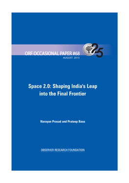 Occasional Paper 68 Narayan Prasad and Prateep Basu