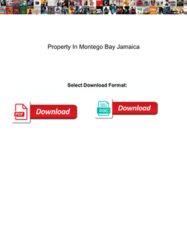 Property in Montego Bay Jamaica