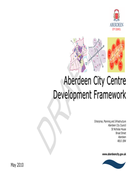 Aberdeen City Centre Development Framework