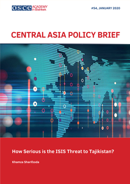 How Serious Is the ISIS Threat to Tajikistan?