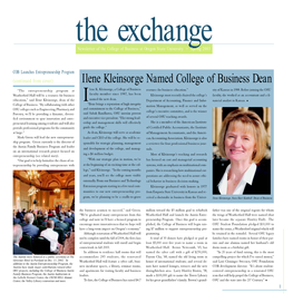 Ilene Kleinsorge Named College of Business Dean
