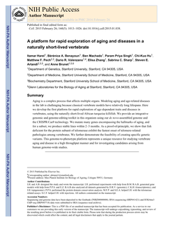 NIH Public Access Author Manuscript Cell