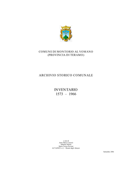 Archivio Storico Comunale