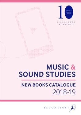 Music & Sound Studies