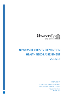 Newcastle Obesity Prevention Health Needs Assessment 2017/18
