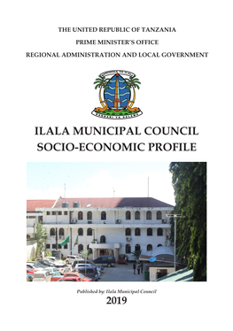 Ilala Municipal Council Socio-Economic Profile