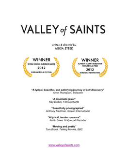 Valleyofsaints Presskit 0412