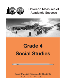 Social Studies Grade 4