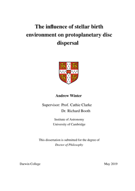 The Influence of Stellar Birth Environment on Protoplanetary Disc Dispersal