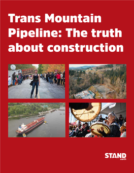 Trans Mountain Pipeline: the Truth About Construction