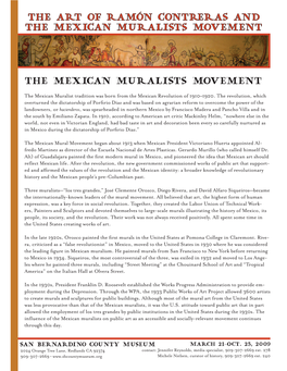 The Mexican Muralists Movement