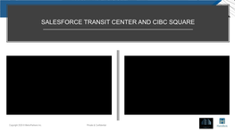 Salesforce Transit Center and Cibc Square