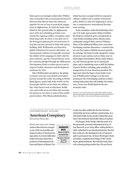 American Conspiracy Self-Styled Realist, He Has Mostly Crafted These Posi- Reviewed by Thomas Rid Tions with Detached, Historically Balanced Analysis