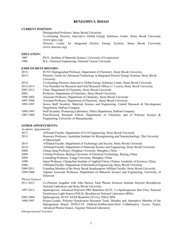 Ben Hsiao CV-2020-Chem-Web