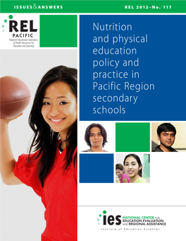 Nutrition and Physical Education Policy and Practice in Pacific Region Secondary Schools