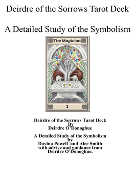 Deirdre of the Sorrows Tarot Deck a Detailed Study of the Symbolism