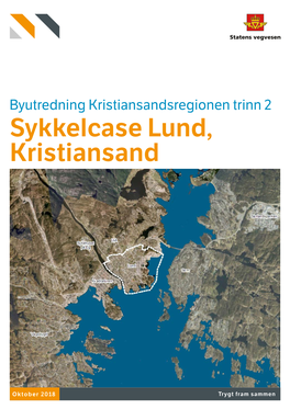 Byutredning Kristiansandsregionen Trinn 2 Sykkelcase Lund, Kristiansand Strekningen E134 Langebru-Skjøl Foto:Kjell Wold