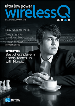 Best Chess Player in History Teams up with Nordic