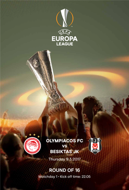 OLYMPIACOS FC VS BESIΚTAS JK Thursday 9.3.2017