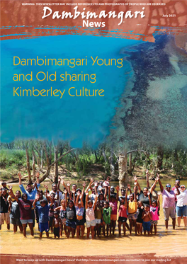 Dambimangari Young and Old Sharing Kimberley Culture