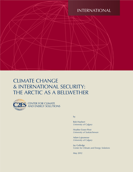 Climate Change & International Security: The