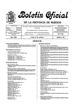 Boletín BOPBUR