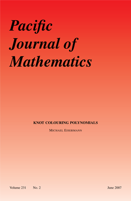 Knot Colouring Polynomials